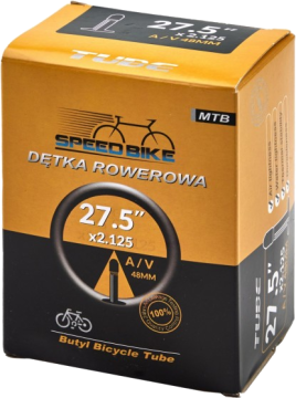 Zračnica za kolo 27,5" MTB city SpeedBike 27,5x2,00/2,35 AV48 50/60-584