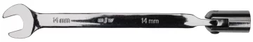 MJW 14 mm 12-kraki viličasti ključ, satenasto jeklo