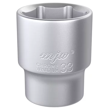 MJW CrV jekleni nasadni ključ 3/4" 6-kraki 33 mm