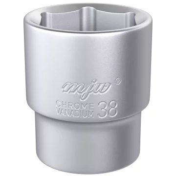 MJW CrV jekleni nasadni ključ 3/4" 6-kraki 38 mm