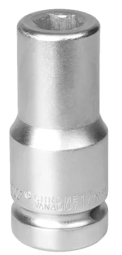 MJW CrV jekleni nasadni ključ 3/4" 6-kotni, dolg 17 mm