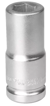 MJW CrV jekleni nasadni ključ 3/4" 6-kotni, dolg 21 mm