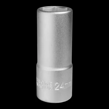 MJW CrV jekleni nasadni ključ 3/4" 6-kraki, dolg 24 mm