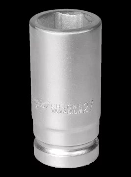 MJW CrV jekleni nasadni ključ 3/4" 6-kotni, dolg 27 mm