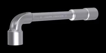MJW 13 mm nasadni ključ, preluknjan, jeklen šesterokotnik