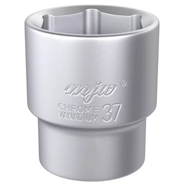 MJW CrV jekleni nasadni ključ 3/4" 6-kraki 37 mm