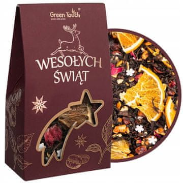 Božični črni čaj v škatli WINTER TIME sladkorne snežinke 40 g