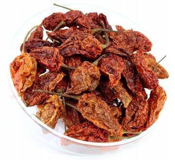 Naga Jolokia posušeni čili Ghost Pepper 50 g 1 mln SHU zelo pekoči