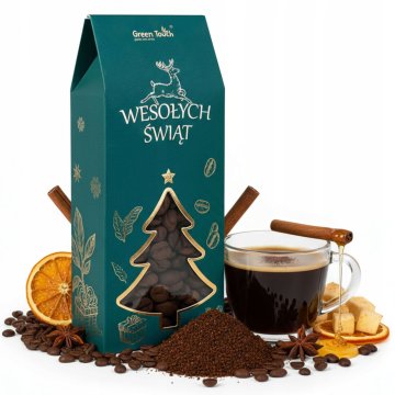 Mleta aromatizirana božična kava MULLED pikantna 120 g darilna škatla