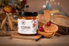 Limone v sirupu z brusnicami 210 g