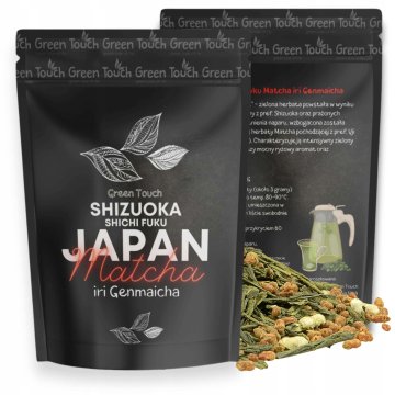 Japonski zeleni čaj MATCHA IRI GENMAICHA SCHICHI FUKU 100 g