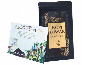 KOPI LUWAK kava 50g divja SUMATRA darilo