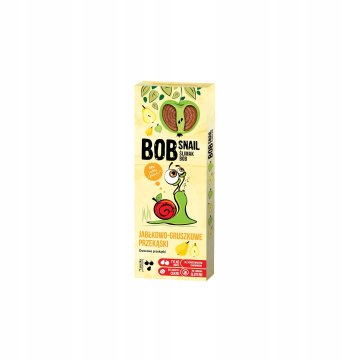 Bob Snail jabolko-hruška 30 g brez sladkorja brez glutena