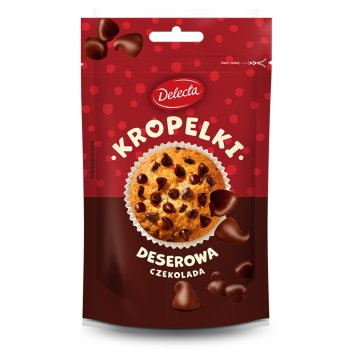 Desert čokoladne kapljice 80 g za torte, kolačke, sladice