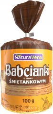 NaturaVena Babcianki piškoti iz maslenega testa z okusom smetane 100 g