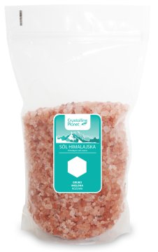 HIMALAJSKA ROZA GROBO MLETA SOL 1 kg - CRYSTALLINE PLANET