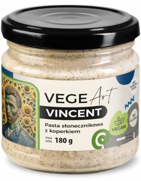 Sončnična pasta s koprom 180 g (VEGE ART) VEGE ART