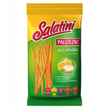 prigrizek s sirom in čebulnimi palčkami 40 g