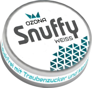 OZONA Snuffy Weiss komplet za njuhanje brez tobaka 6 g x 10