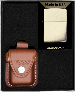 Darilni set vžigalnikov Zippo Herringbone Sweep št. 4