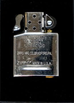 Zippo INSERT bencinski vložek, kromirani dodatki