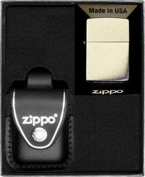 Darilni set vžigalnikov Zippo Herringbone Sweep št. 3