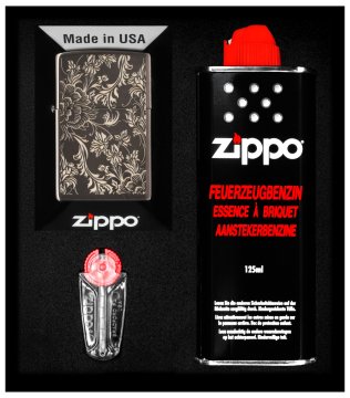 Darilni set vžigalnikov ZIPPO FILIGREE DESIGN št. 1