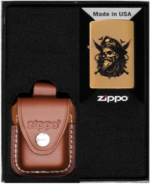 Vžigalniki ZIPPO PIRATE SKULL DESIGN darilo št. 2