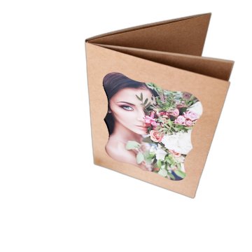 Maxi album "jazbečar" 15x23 kraft - komplet 50 kosov.
