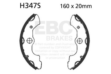 Zavorne čeljusti EBC H347S (1 komplet)