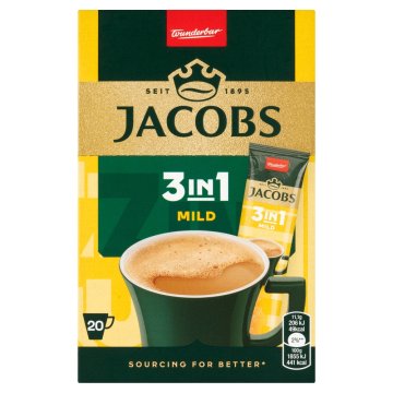 Jacobs 3v1 blagi instant kavni napitek 222 g (20 x 11,1 g)