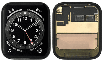 Obnovljen originalni LCD OLED zaslon za Apple Watch Series 6 44 mm
