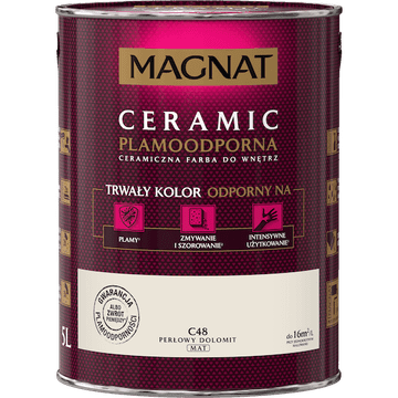 MAGNAT CERAMIC KERAMIČNA STENSKA BARVA BISERNI DOLOMIT C48 5L