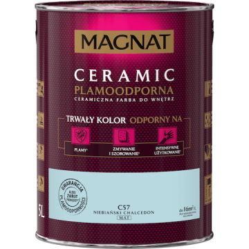 MAGNAT CERAMIC KERAMIČNA STENSKA BARVA NEBEŠKI KALCEDON C57 5L