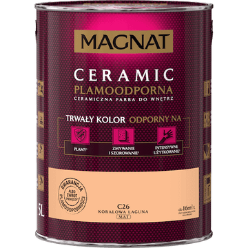 MAGNAT CERAMIC KERAMIČNA STENSKA BARVA KORALNA LAGUNA C26 5L