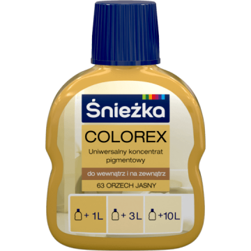 PIGMENT ZA BARVANJE COLOREX 63 BARVA - SVETLI OREH 100ML N
