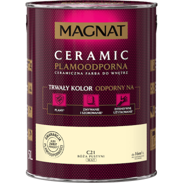 MAGNAT CERAMIC KERAMIČNA STENSKA BARVA DESERT ROSE C21 5L