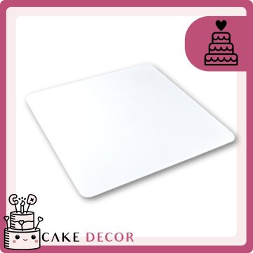 Belo stojalo za torte za sladko mizo 20x20 cm