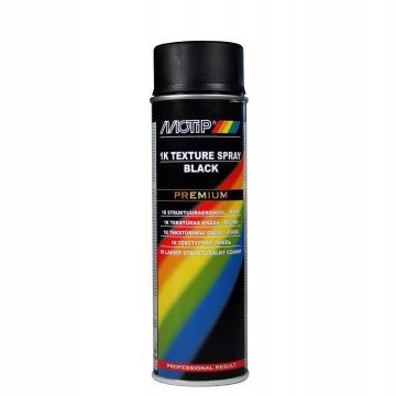 STRUKTURNI LAK ZA PLASTIKO ČRN Motip 004123 500ml