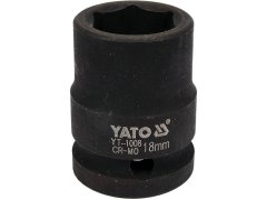 KRATKI UDARNI NASTAVEK 6-KONIČNI 1/2" 18 mm YATO