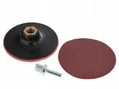 VELCRO DISK ZA KOTNI BRUS M14 + ADAPTER ZA 100mm IZVIJAČ GEKO