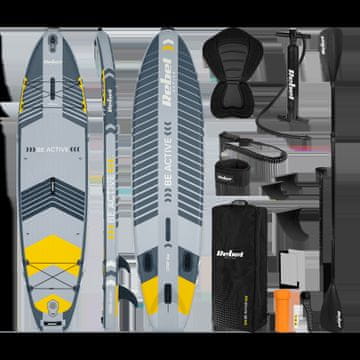 Rebel Napihljiva SUP deska s sedežem za plavanje 335 cm, veslo, komplet nahrbtnika