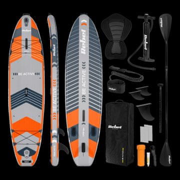 Rebel Napihljiva SUP deska s sedežem za plavanje 335 cm, veslo, komplet nahrbtnika