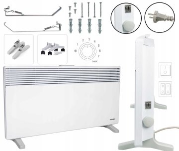 Warmtec Električni stenski grelnik EWX-2000W