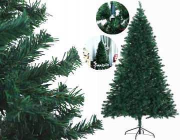 Umetna jelka božično drevo 1000 vej 180 cm 830-245