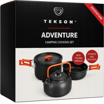 Tekson Komplet kampirnih loncev ADVENTURE