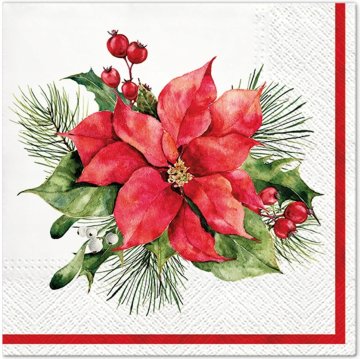 Paw Božični prtički ZVEZDA IZ BETLEHEMA Božič 33x33cm 20 kosov.