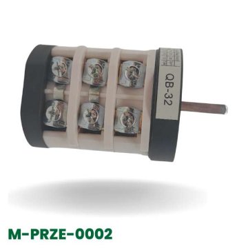 AXZ s.r.o. Vrtljivo stikalo 220V/380V/32A (1 hitrost, belo)