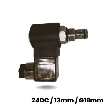 AXZ s.r.o. Spuščalni ventil (19 mm navoj) z magnetno tuljavo 24 DC