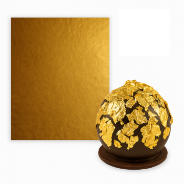 Modecor Płatki jadalne złote 15szt koperta 8x8cm -